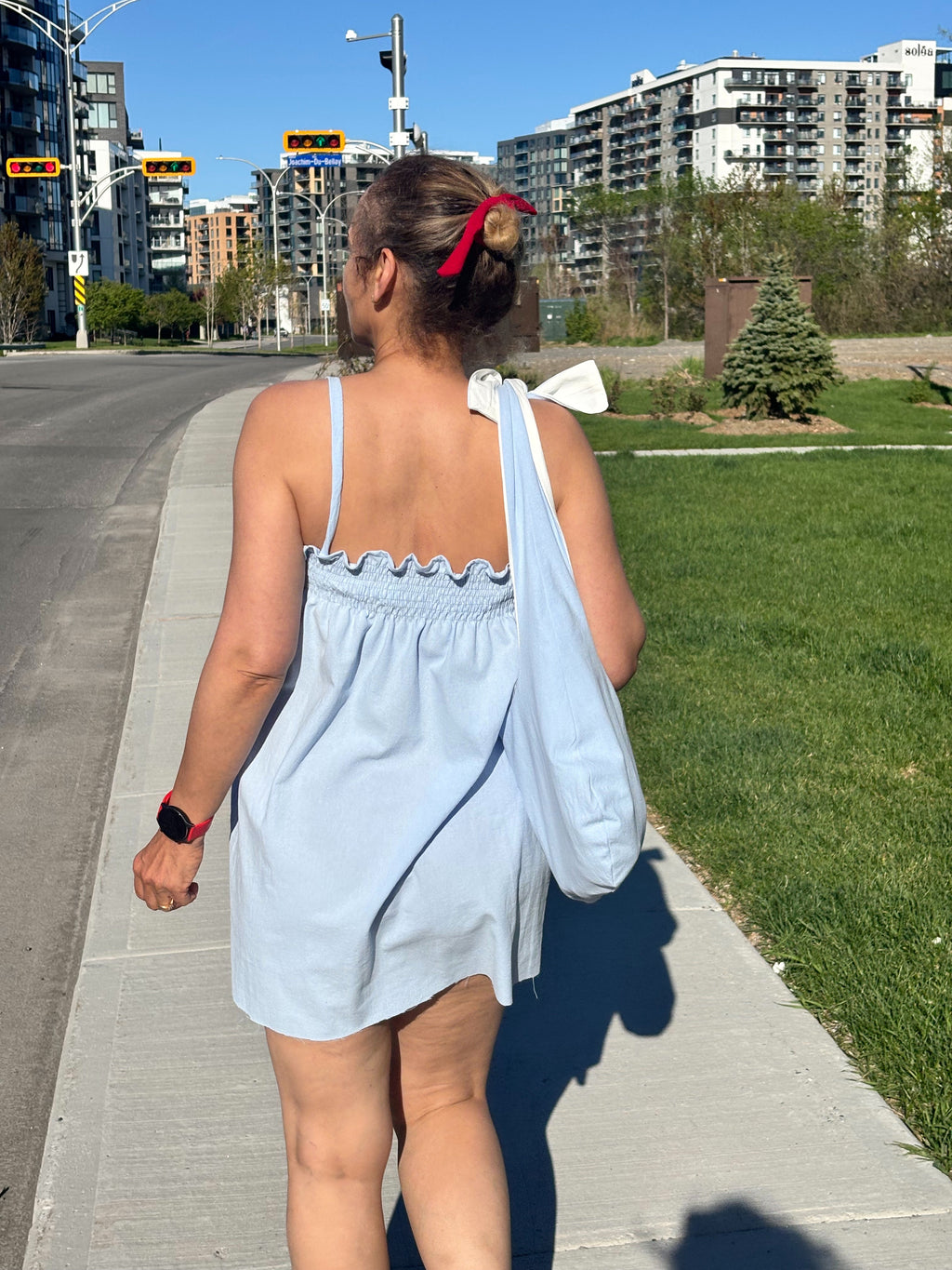 Darya Linen Dress