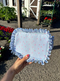Delara Ruffle Pouch