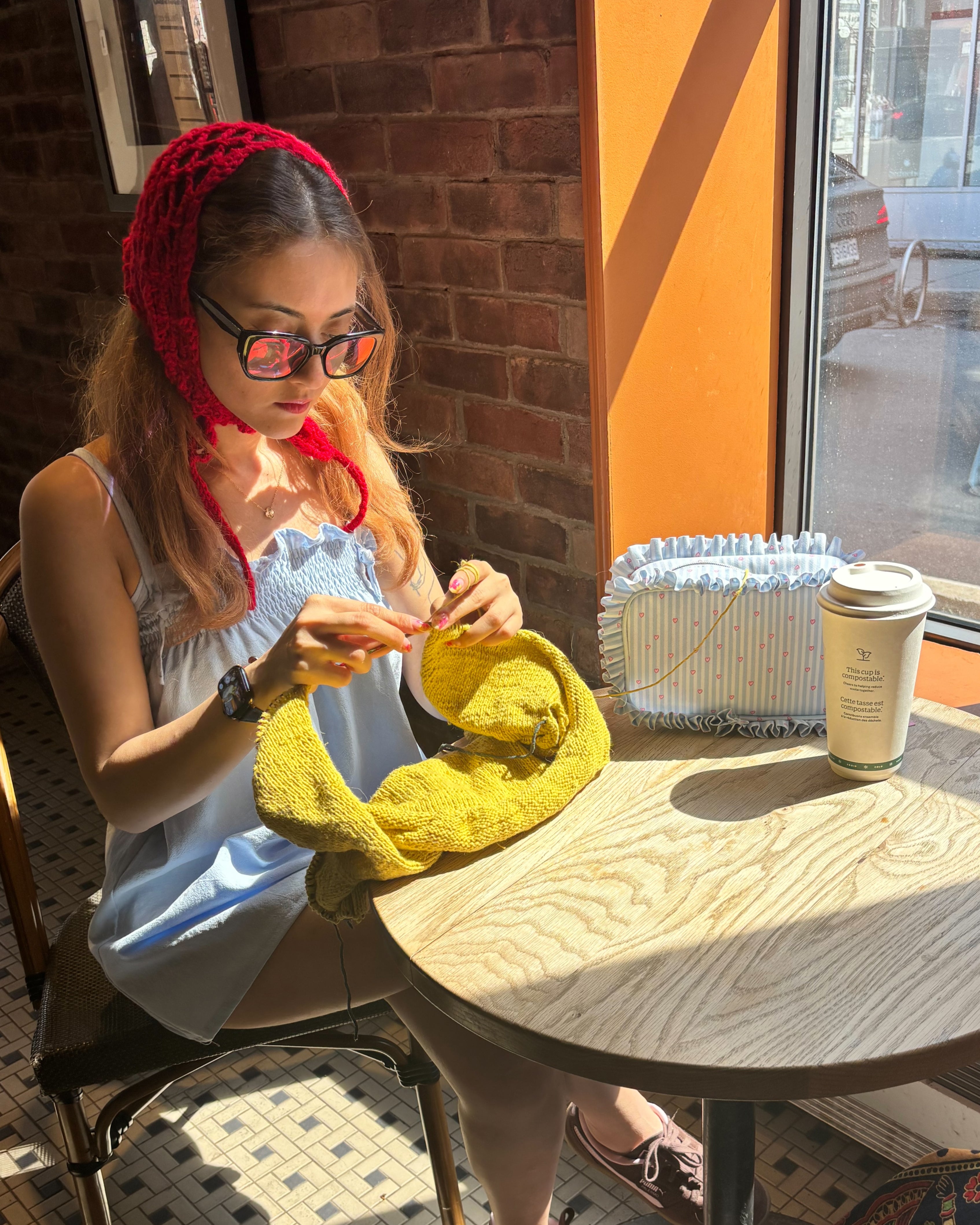 Delara Ruffle Pouch