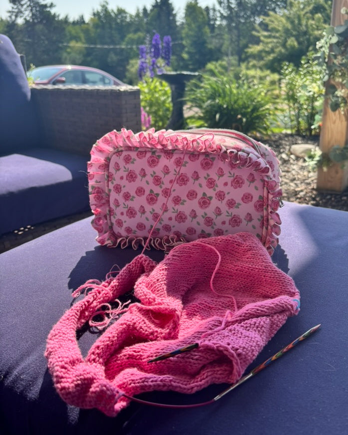 Parisa Ruffle Pouch