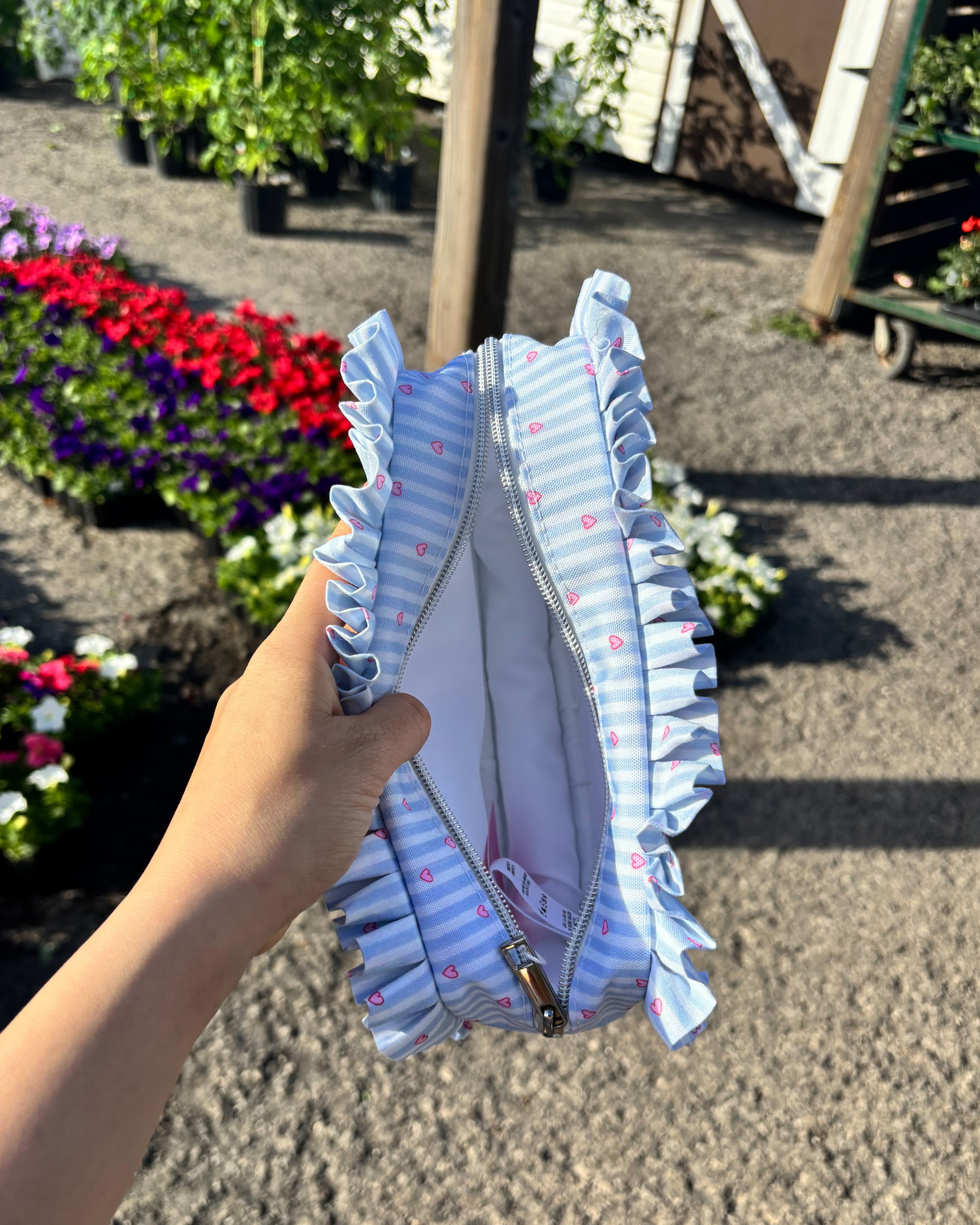 Delara Ruffle Pouch